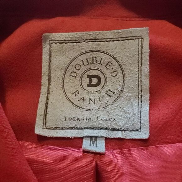 Double D Ranch red southwest Annie Oakley pin jacket sz Medium - Picture 5 of 8